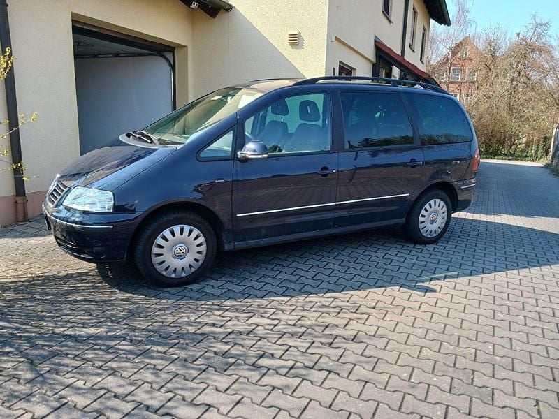 Gebraucht VW Sharan 118 PS (86 kW) 2008 Blau Van / Kleinbus