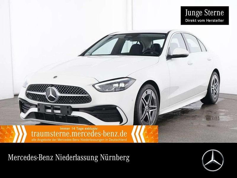 Weiß Gebraucht 2025 Mercedes C200 Advanced Plus Limousine | 43.890 € (Etwas zu teuer) - Bild 1/3