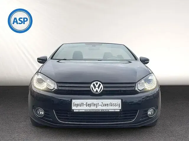 Gebraucht VW Golf VII LOUNGE 150 PS (110 kW) 2015 Schwarz (deep black perleffekt) Cabrio