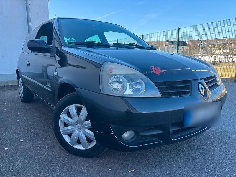 Gebraucht Renault Clio II Campus 2008 Schwarz Kleinwagen