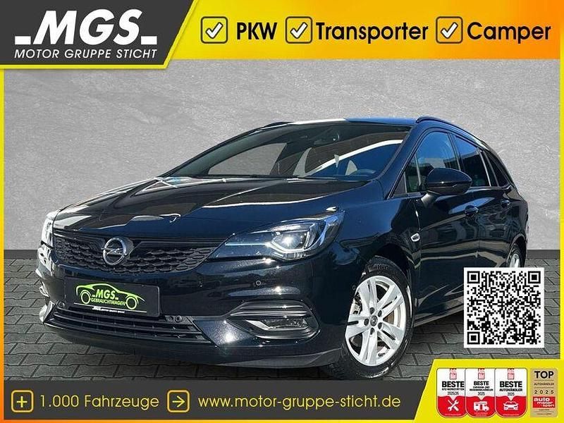 Onyx schwarz (metall Gebraucht 2022 Opel Astra Ultimate Kombi | 18.690 € (Guter Preis) - Bild 1/4