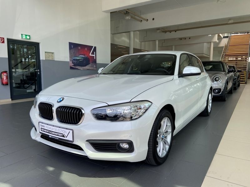 Gebraucht BMW 116 Advantage 116 PS (85 kW) 2017 Weiss Kleinwagen