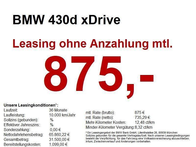 Grau Neu 2025 BMW 430 M Sport Coupé | 65.385 € (Guter Preis) - Bild 1/2