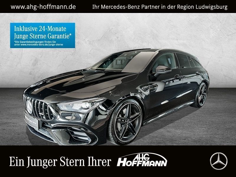 Schwarz Gebraucht 2021 Mercedes CLA45 AMG Night Limousine | 35.920 € (Guter Preis) - Bild 1/4