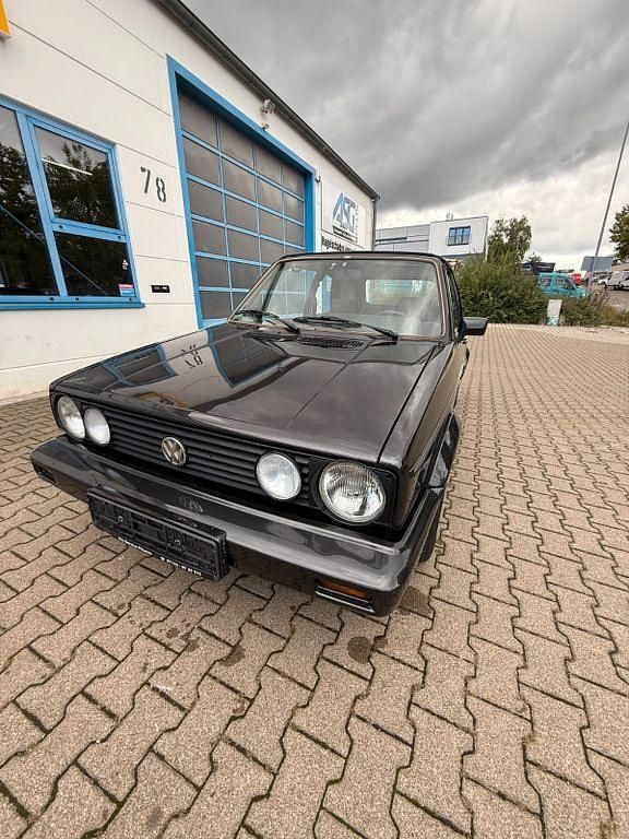Schwarz Gebraucht 1988 VW Golf Cabriolet Karmann Cabrio | 15.500 € - Bild 1/4