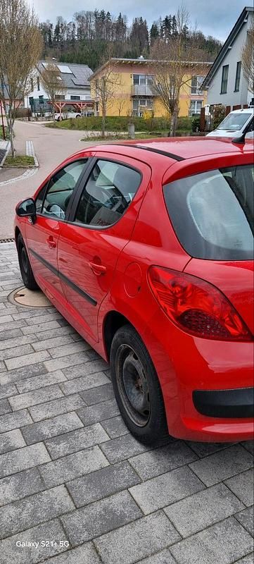 Gebraucht Peugeot 207 2009 Rot Kleinwagen