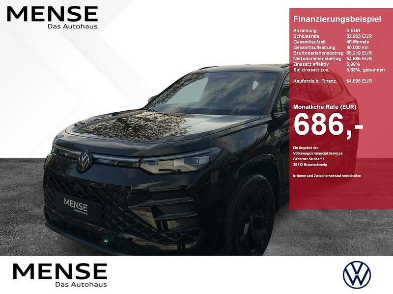 Grenadillschwarz Gebraucht 2025 VW Tayron R-line SUV | 54.895 € (Superpreis) - Bild 1/4