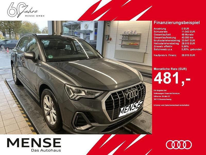 Daytonagrau perleffekt Gebraucht 2022 Audi Q3 S-Line SUV | 28.915 € (Superpreis) - Bild 1/4