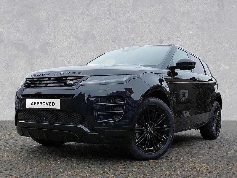 Santorini black Gebraucht 2025 Land Rover Range Rover evoque SE Dynamic SUV | 45.900 € (Superpreis) - Bild 1/4