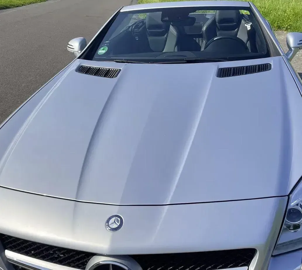 Gebraucht Mercedes SLK200 184 PS (135 kW) 2012 Silber Cabrio