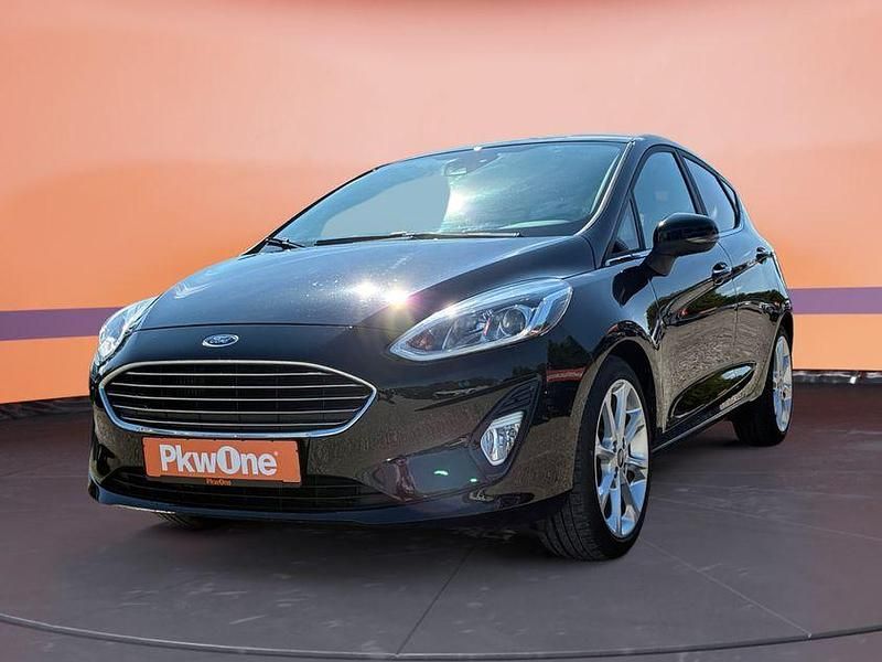 Schwarz Gebraucht 2019 Ford Fiesta Titanium Kleinwagen | 11.460 € (Fairer Preis) - Bild 1/4