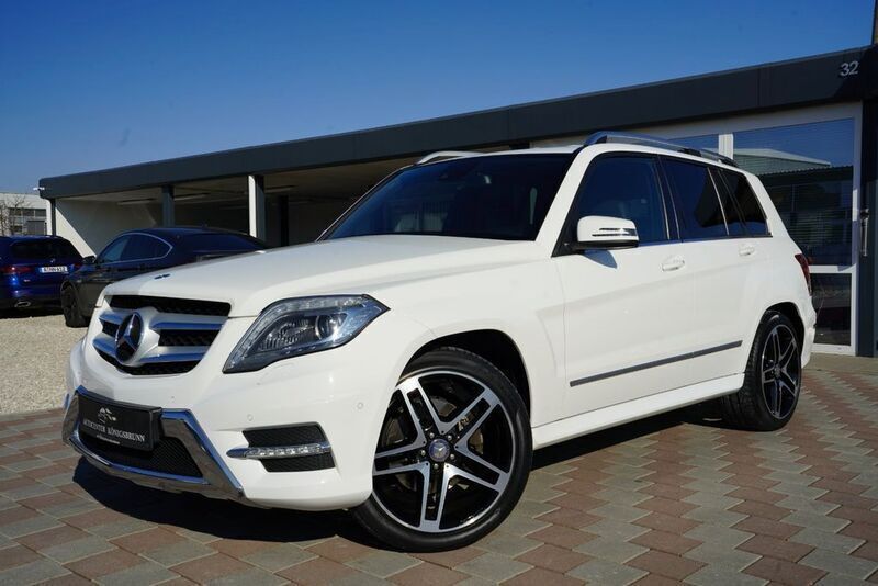 Weiß Gebraucht 2013 Mercedes GLK220 AMG line SUV | 22.950 € (Etwas zu teuer) - Bild 1/4