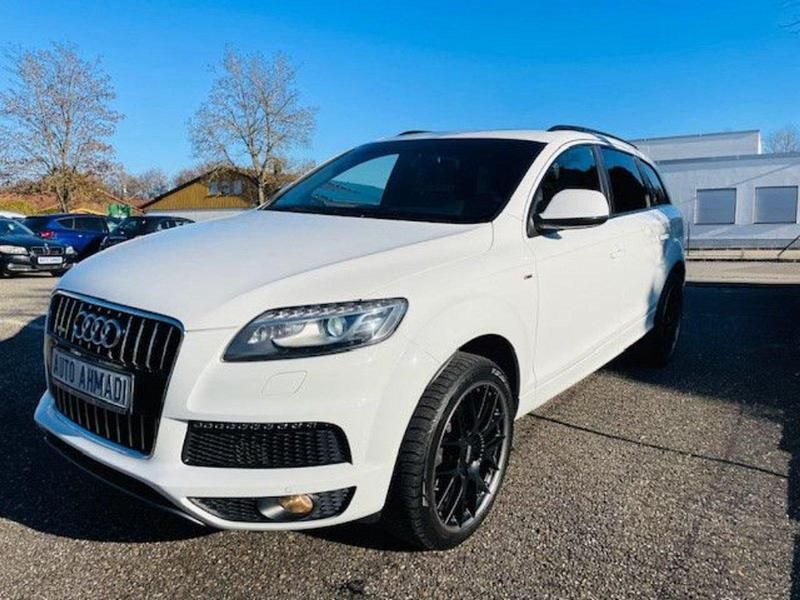 Weiß Gebraucht 2015 Audi Q7 S-Line SUV | 17.600 € (Guter Preis) - Bild 1/4
