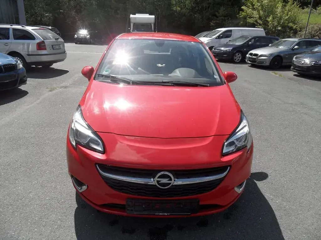 Usado Opel Corsa Innovation 95 HP (69 kW) 2015 Vermelho Citadino