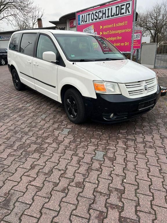 Gebraucht Dodge Grand Caravan 178 PS (130 kW) 2010 Weiß Van / Kleinbus