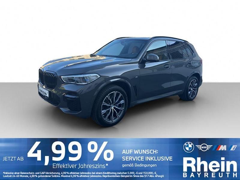 Grau Gebraucht 2022 BMW X5 M Sport SUV | 71.460 € (Teuer) - Bild 1/4