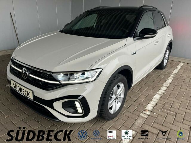 Grau Gebraucht 2022 VW T-Roc R-line SUV | 36.390 € (Teuer) - Bild 1/2
