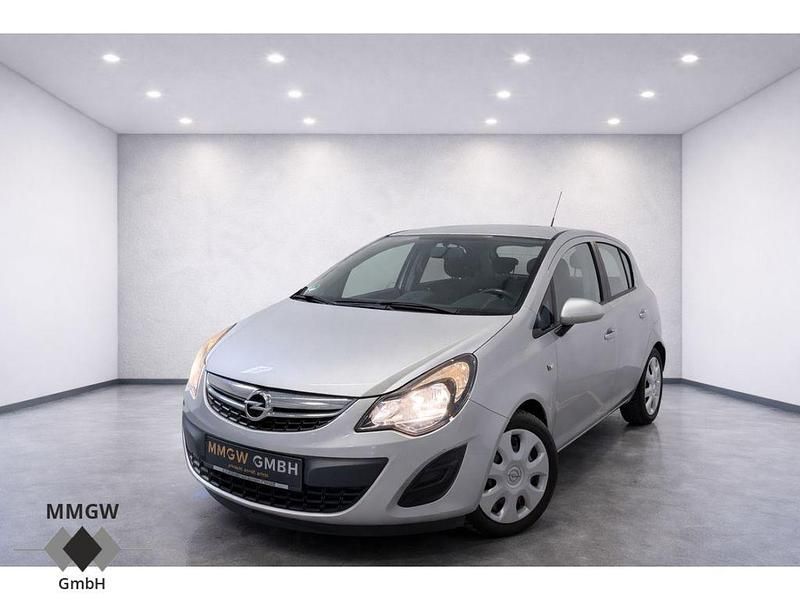 Gebraucht Opel Corsa Edition 95 PS (69 kW) 2015 Silber Kleinwagen