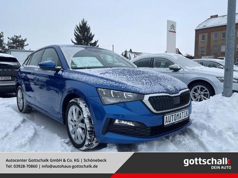 Gebraucht Skoda Scala Style 150 PS (110 kW) 2021 Blau Kleinwagen
