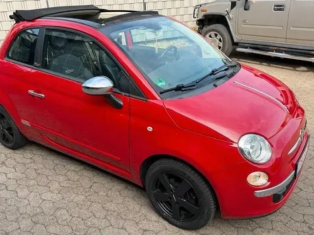 Gebraucht Fiat 500 Pop Star 69 PS (50 kW) 2014 Rot Cabrio