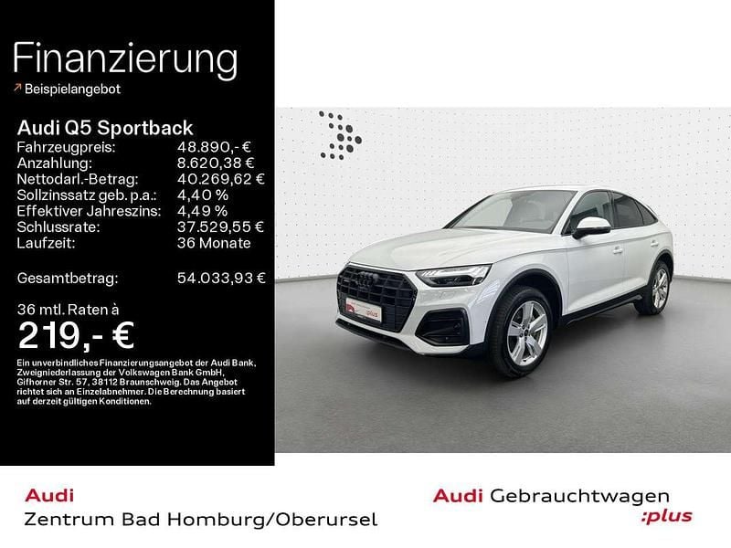 Gebraucht Audi Q5 Advanced Plus 265 PS (194 kW) 2025 Gletscherweiß metallic SUV