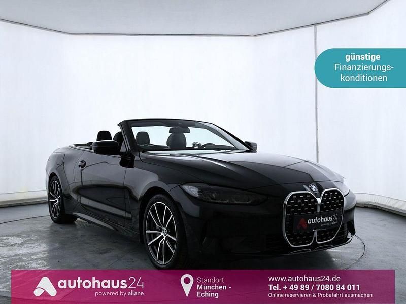 Gebraucht BMW 430 Cabriolet Sport Line 258 PS (189 kW) 2021 Schwarz Cabrio