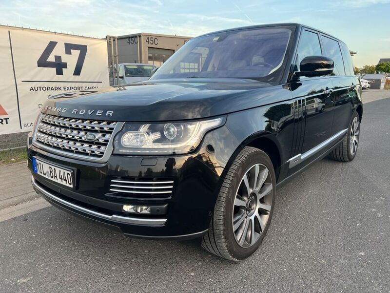 Schwarz Gebraucht 2015 Land Rover Range Rover Autobiography SUV | 50.000 € (Teuer) - Bild 1/4