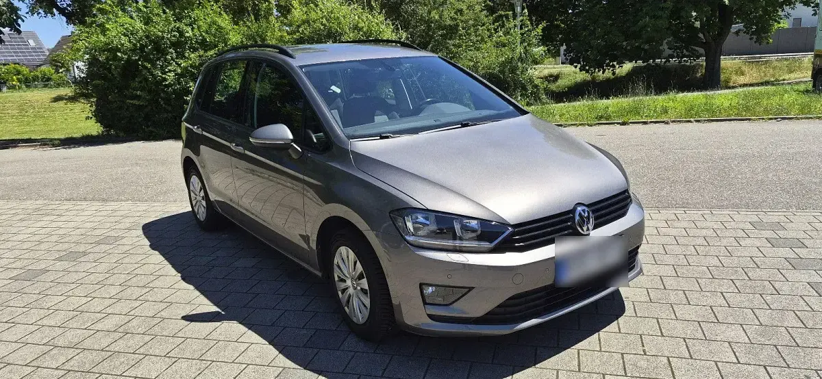 Gebraucht VW Golf Sportsvan Trendline 86 PS (63 kW) 2014 Grau Van / Kleinbus