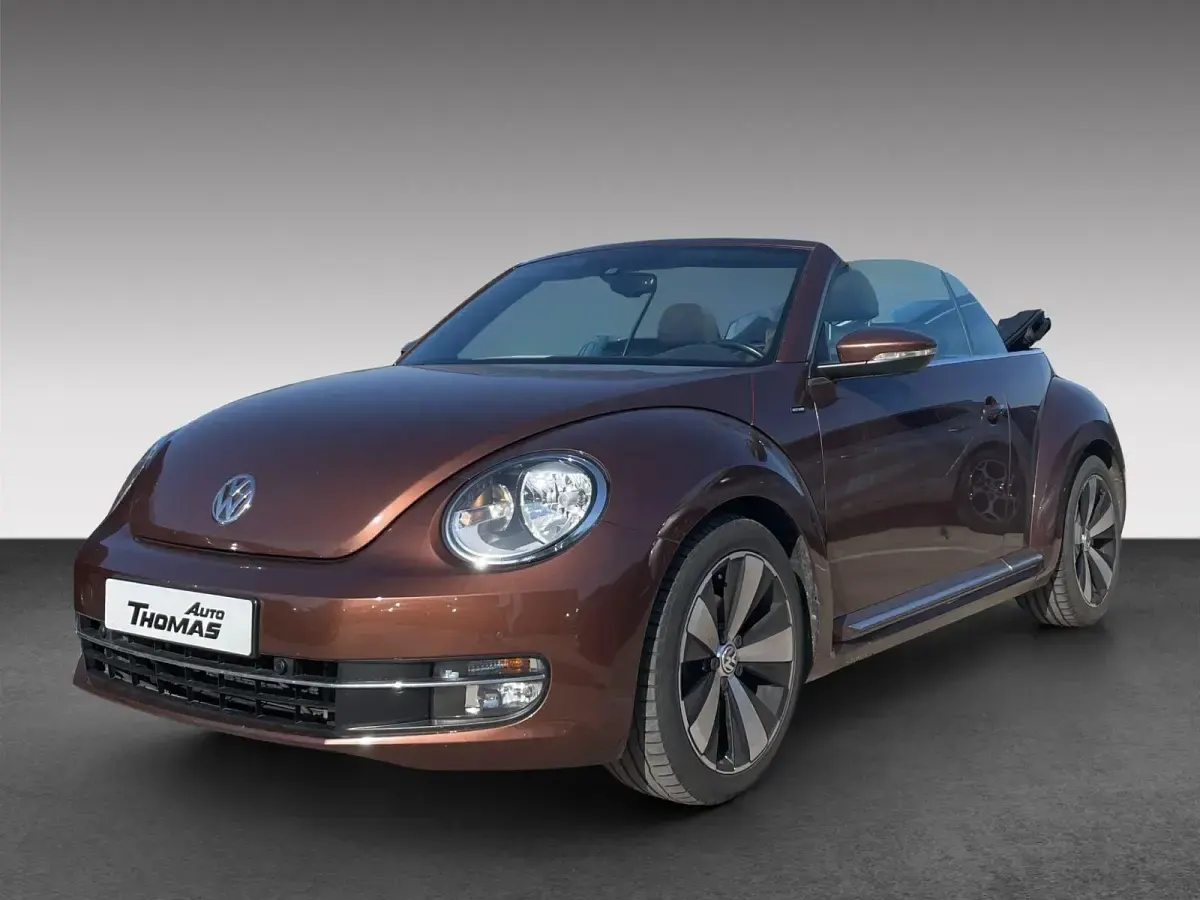Gebraucht VW Beetle Cabriolet Allstar 150 PS (110 kW) 2016 Dark bronze metallic Cabrio