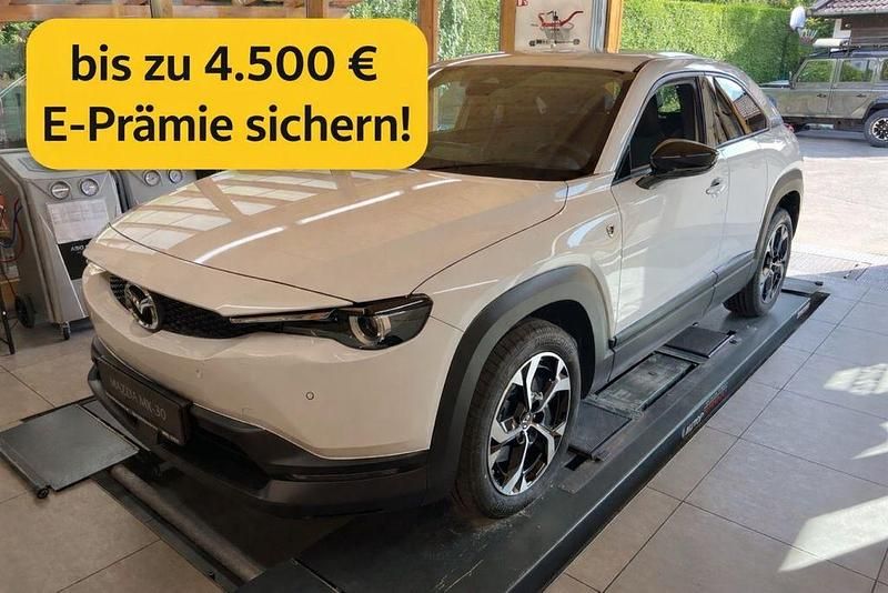 Neu Mazda MX30 Exclusive-Line 170 PS (125 kW) 2025 Weiß SUV