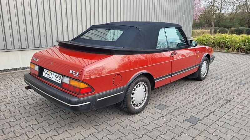 Gebraucht Saab 900 Cabriolet 141 PS (103 kW) 1992 Rot Cabrio