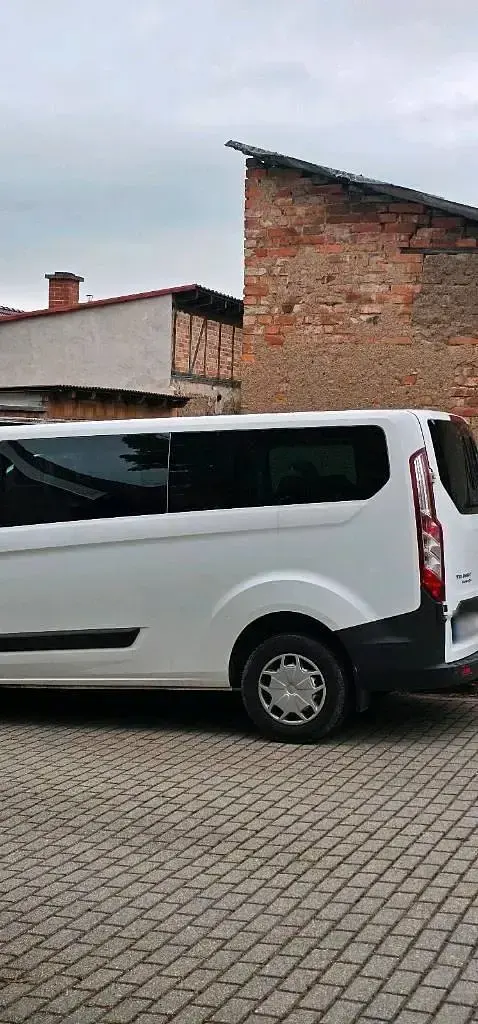 Gebraucht Ford Transit Custom 125 PS (91 kW) 2015 Weiß Van / Kleinbus