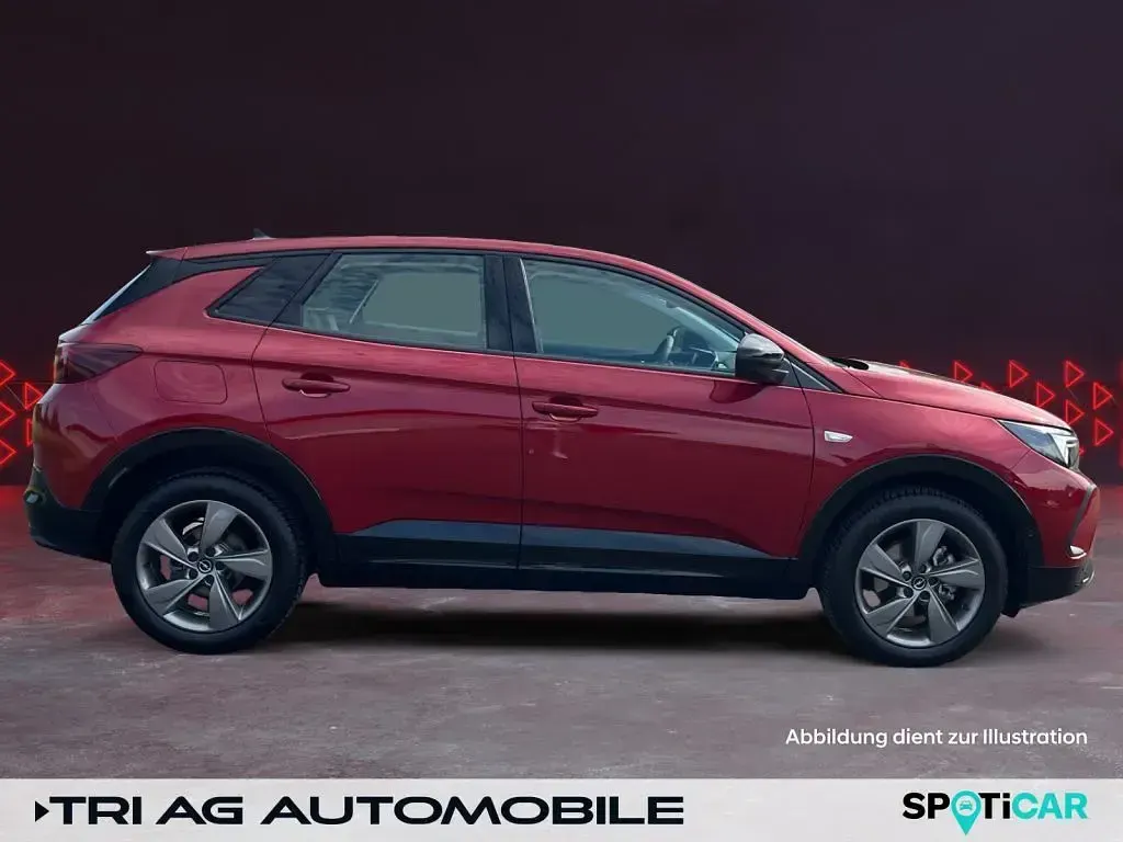 Gebraucht Opel Grandland X S 131 PS (96 kW) 2024 Rubin rot (metallic) SUV