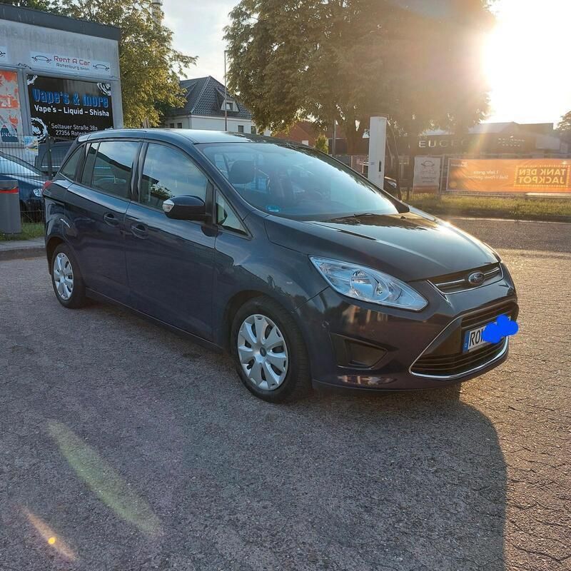 Blau Gebraucht 2013 Ford Grand C-Max Van / Kleinbus | 8.600 € (Teuer) - Bild 1/4
