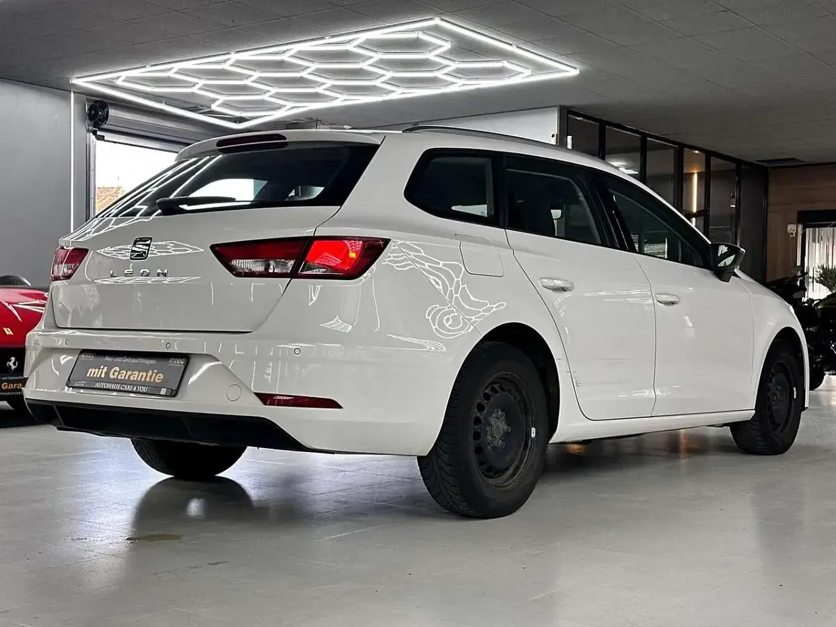 Usado Seat Leon 116 HP (85 kW) 2019 Branco Carrinha