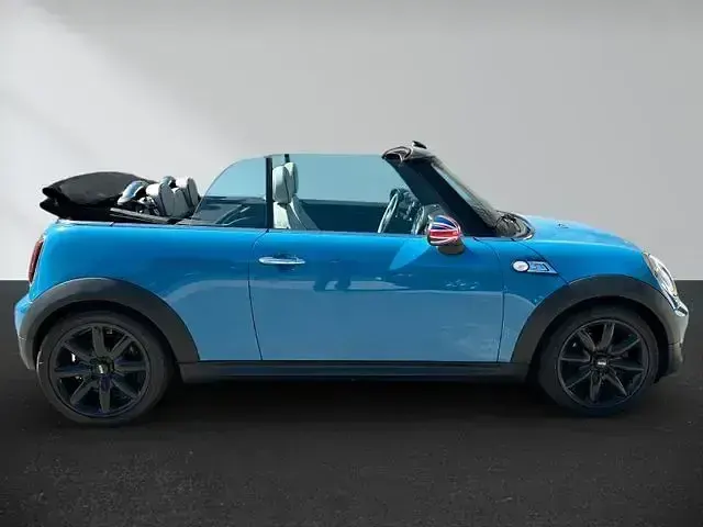 Gebraucht Mini Cooper S Cabriolet 184 PS (135 kW) 2014 Blau Cabrio