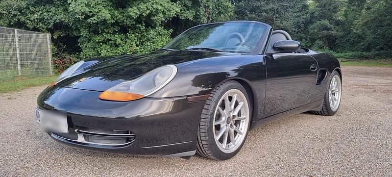 Schwarz Gebraucht 1999 Porsche 986 Boxster Cabrio | 13.500 € (Guter Preis) - Bild 1/4