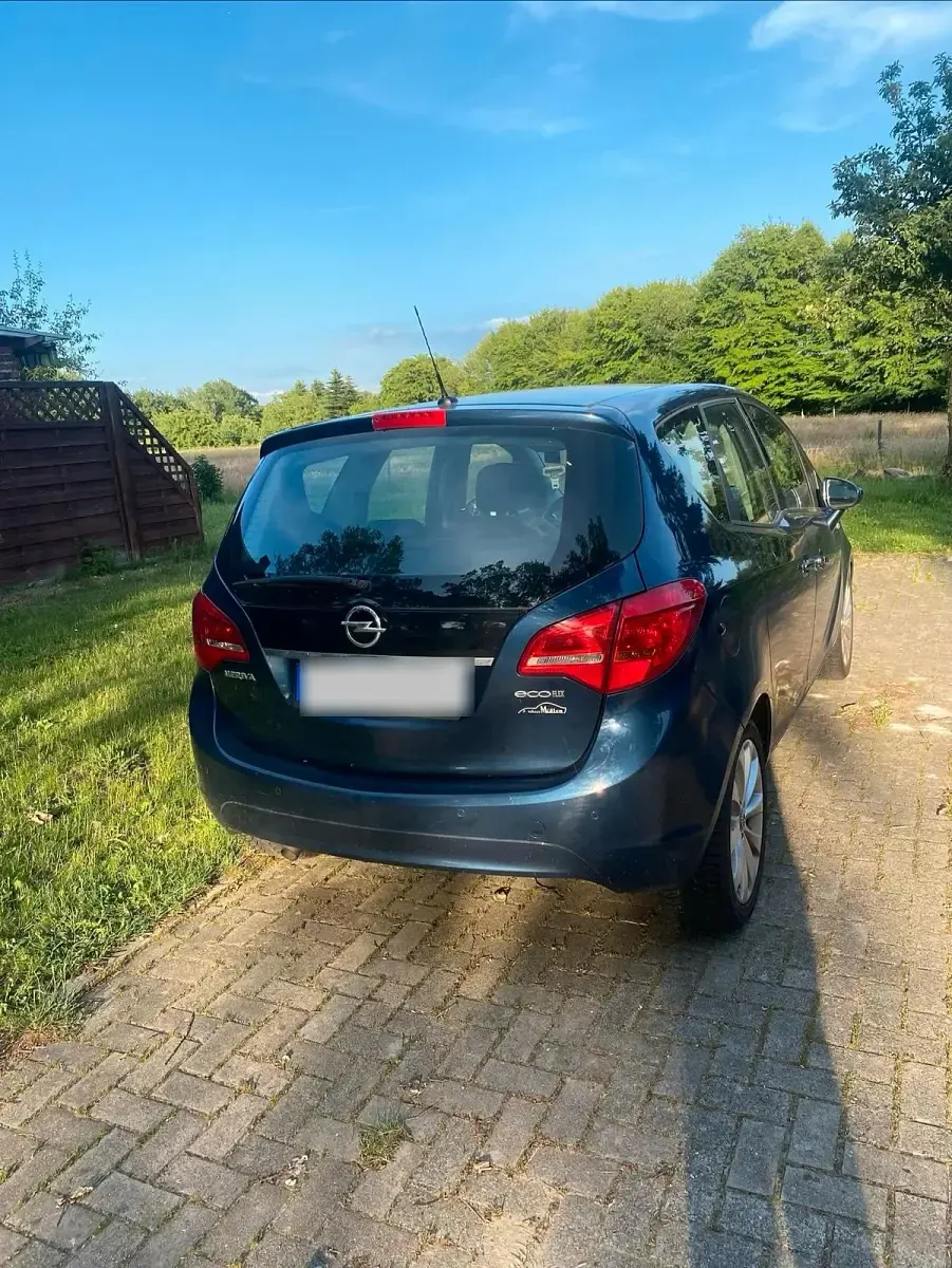 Gebraucht Opel Meriva 120 PS (88 kW) 2013 Blau Van / Kleinbus