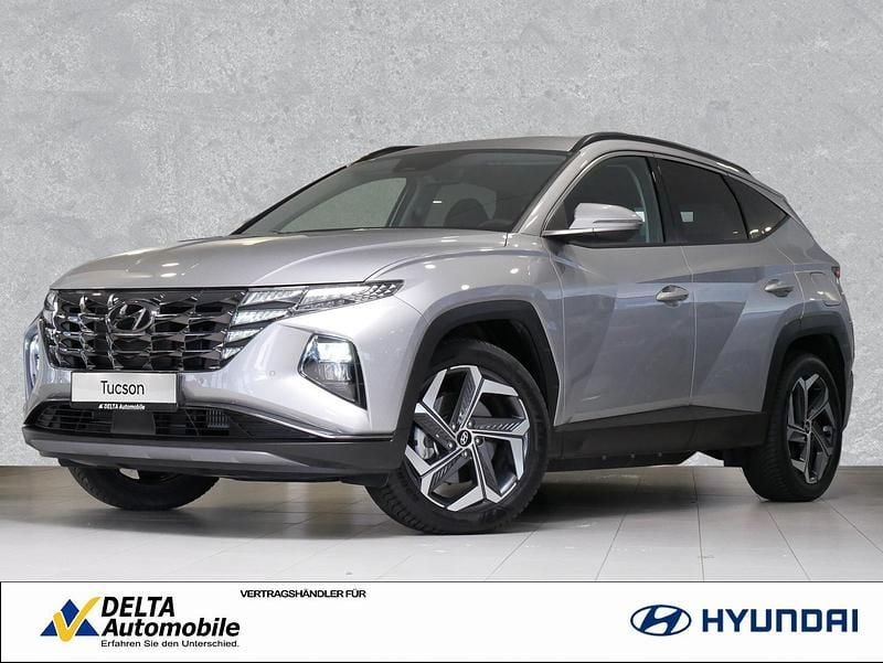 Shimmering silver / met Gebraucht 2022 Hyundai Tucson Trend SUV | 28.490 € (Guter Preis) - Bild 1/4