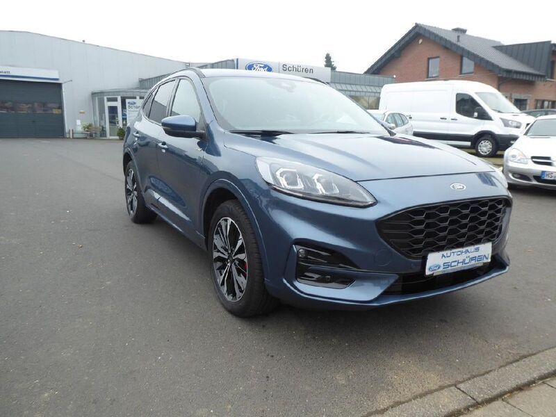 Chromablau metallic Gebraucht 2021 Ford Kuga ST-Line X SUV | 27.950 € (Etwas zu teuer) - Bild 1/4