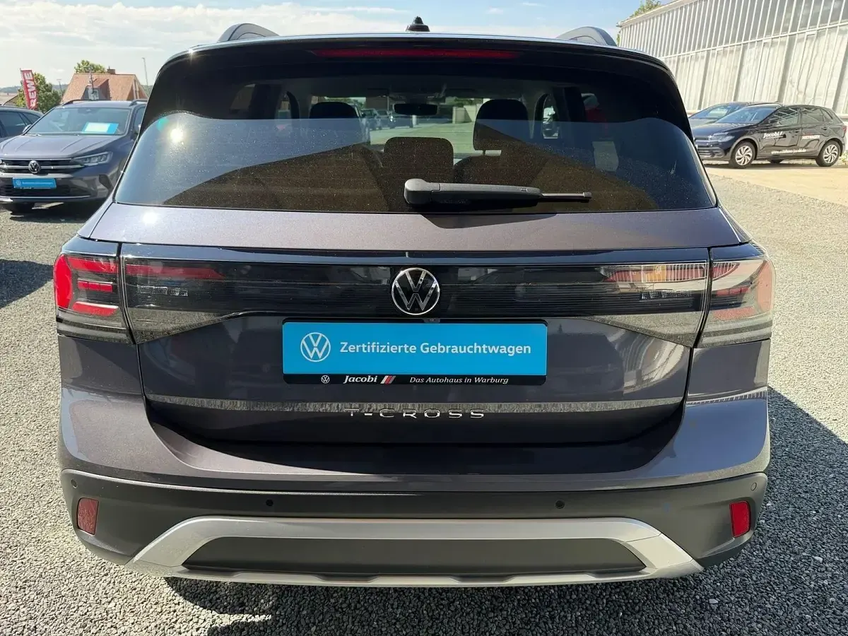 Gebraucht VW T-Cross Goal 95 PS (69 kW) 2024 Grau SUV