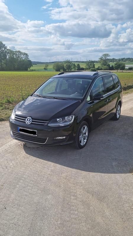 Schwarz Gebraucht 2013 VW Sharan Match Van / Kleinbus | 12.500 € (Fairer Preis) - Bild 1/4