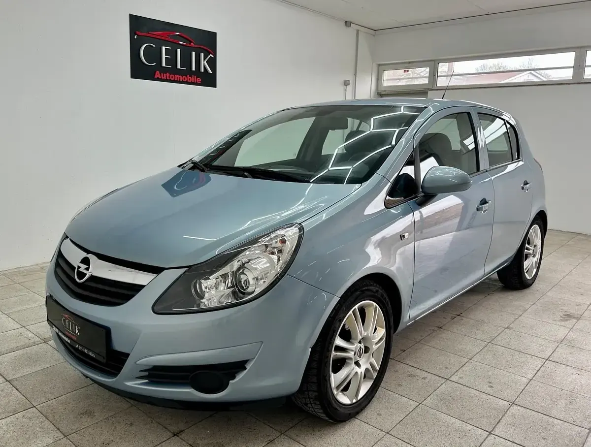 Gebraucht Opel Corsa 90 PS (66 kW) 2008 Blau Kleinwagen