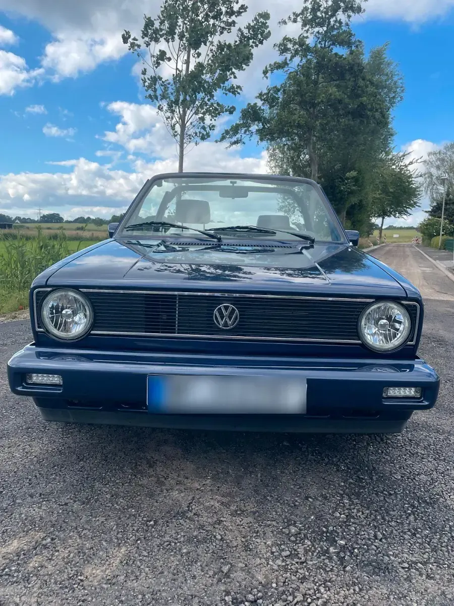 Gebraucht VW Golf Cabriolet 98 PS (72 kW) 1992 Blau Cabrio
