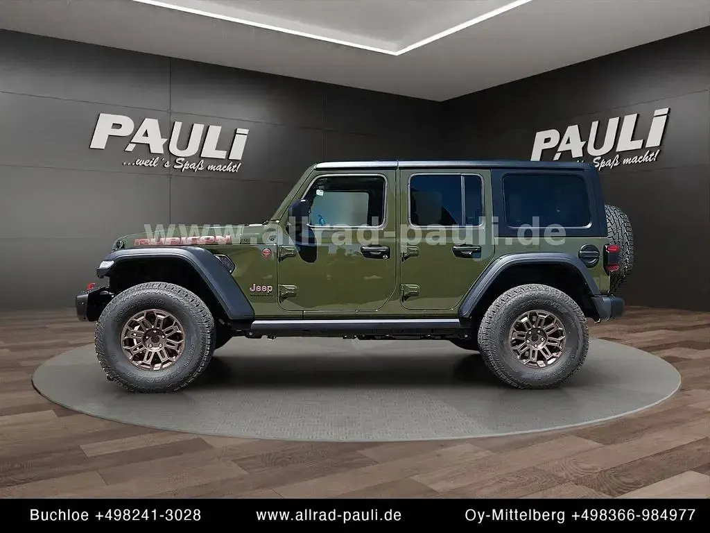 Gebraucht Jeep Wrangler Unlimited Rubicon 264 PS (194 kW) 2022 Grün SUV