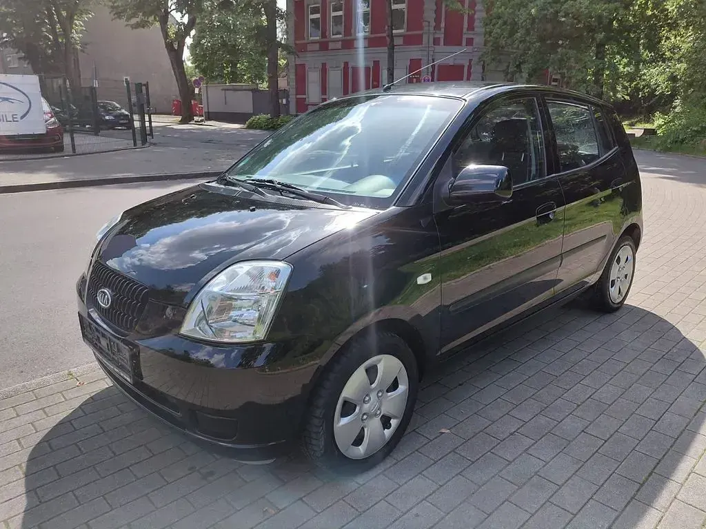 Gebraucht Kia Picanto LX 65 PS (47 kW) 2007 Schwarz Kleinwagen