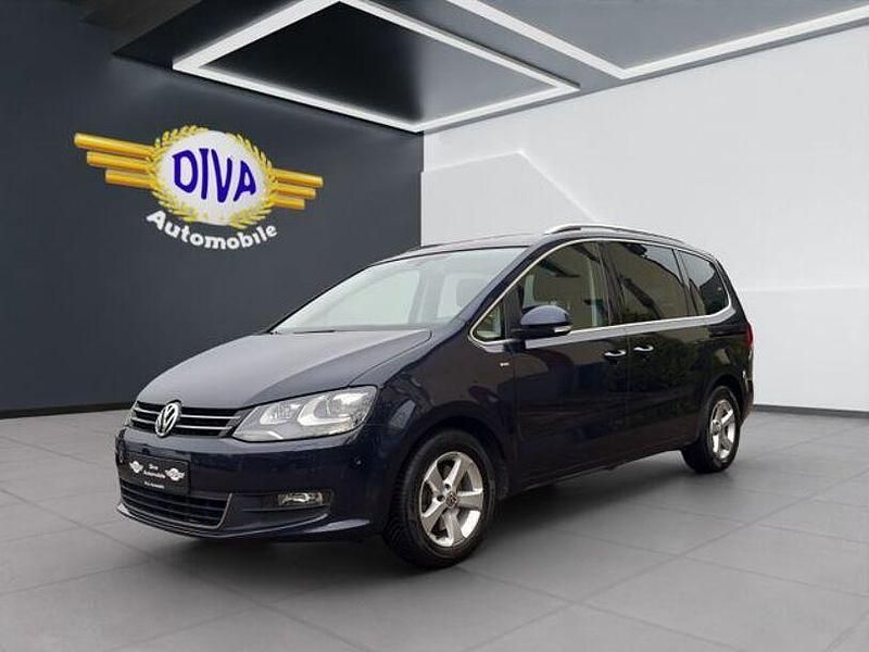 Blau Gebraucht 2014 VW Sharan Cup Van / Kleinbus | 15.999 € (Fairer Preis) - Bild 1/4
