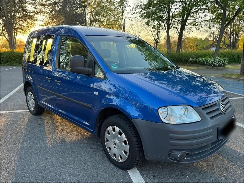 Usata VW Caddy 102 CV (75 kW) 2005 Blu Monovolume