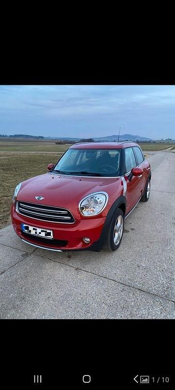 Gebraucht Mini Cooper D 111 PS (81 kW) 2014 Rot Kleinwagen
