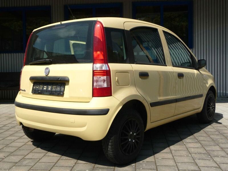 Gebraucht Fiat Panda 54 PS (39 kW) 2009 Gelb Kleinwagen